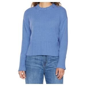 Gap Women's Knit Crewneck Sweater Blue Size M